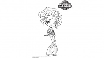 Kuu Kuu Harajuku Coloring Pages Kuu Kuu Harajuku Coloring Pages